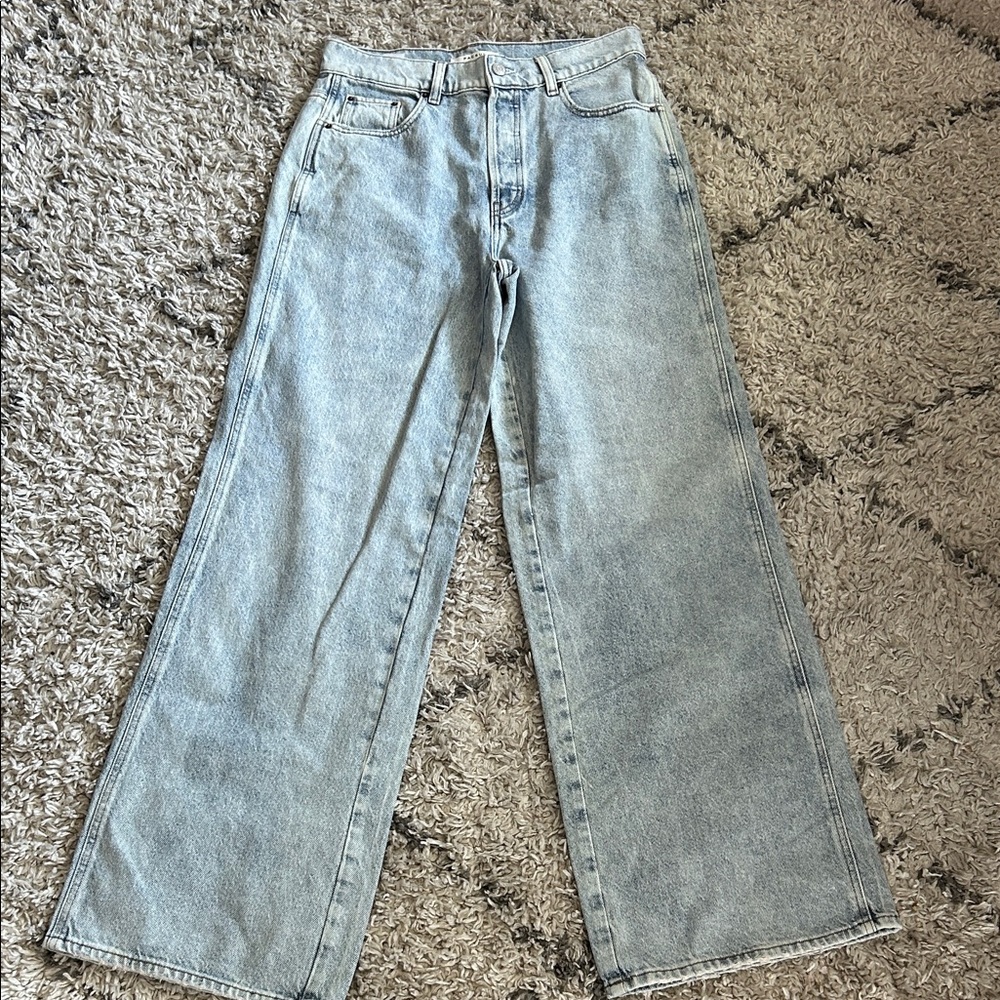 PacSun Light Blue Wide Leg Women's Jeans